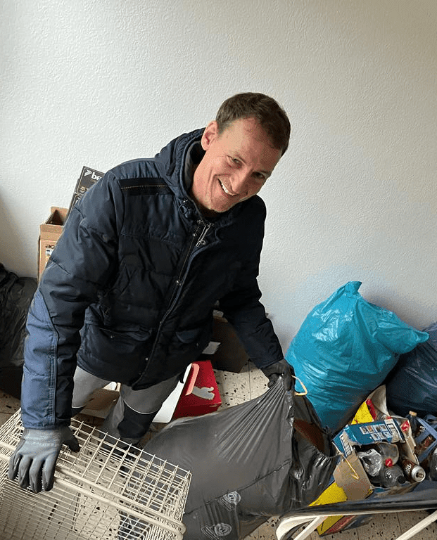 Horst Simsch, Inhaber von rümpel-to-go